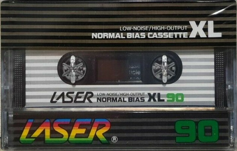 Compact Cassette Laser XL 90 Type I Normal 1983 USA