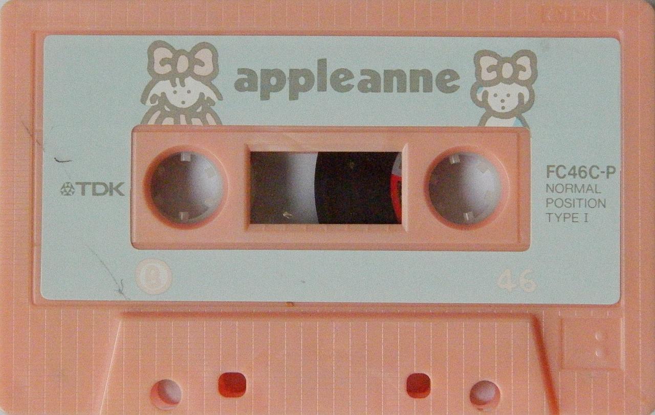Compact Cassette TDK Appleanne 46 "FC46C-P" Type I Normal 1985 Japan