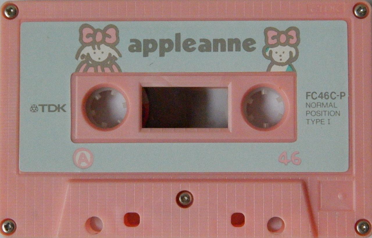Compact Cassette TDK Appleanne 46 "FC46C-P" Type I Normal 1985 Japan
