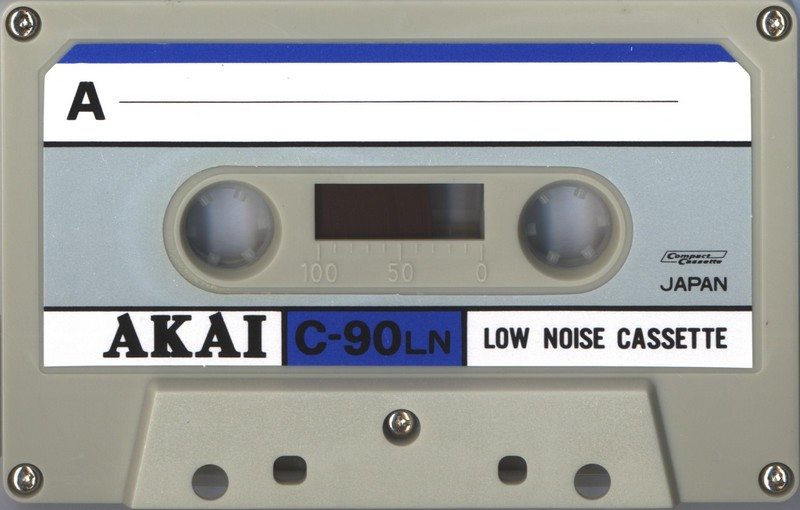 Compact Cassette Akai LN 90 Type I Normal 1972 Europe
