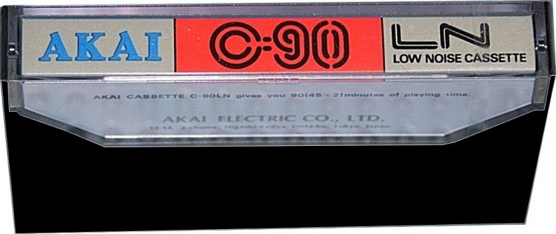 Compact Cassette: Mitsubishi Akai -  90