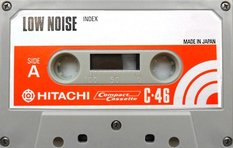 Compact Cassette Hitachi 46 Type I Normal 1972 Japan