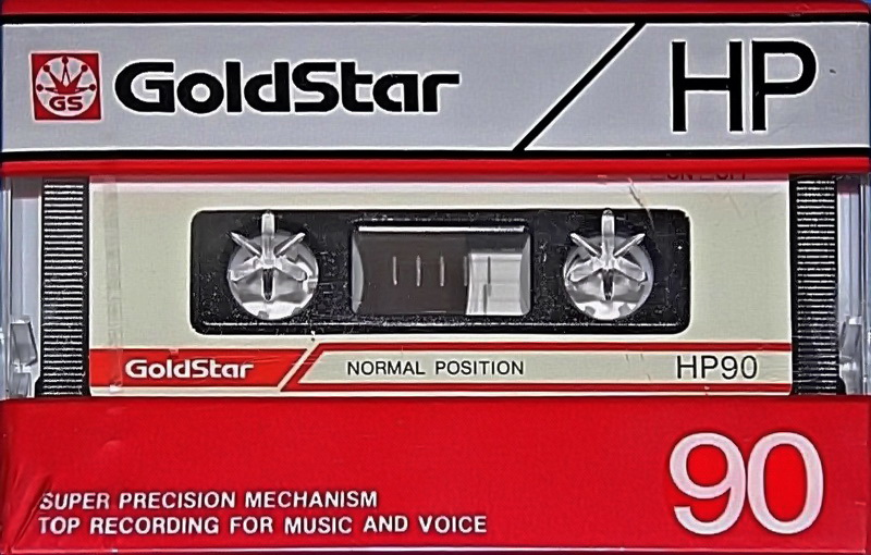 Compact Cassette: GoldStar / LG Goldstar - HP 90