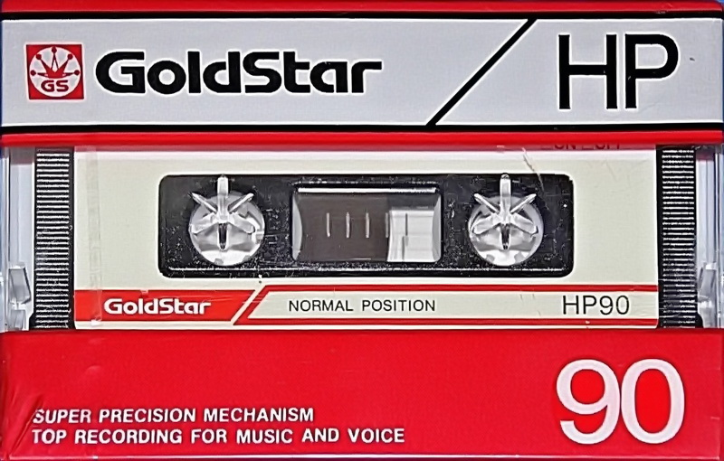 Compact Cassette: GoldStar / LG Goldstar - HP 90