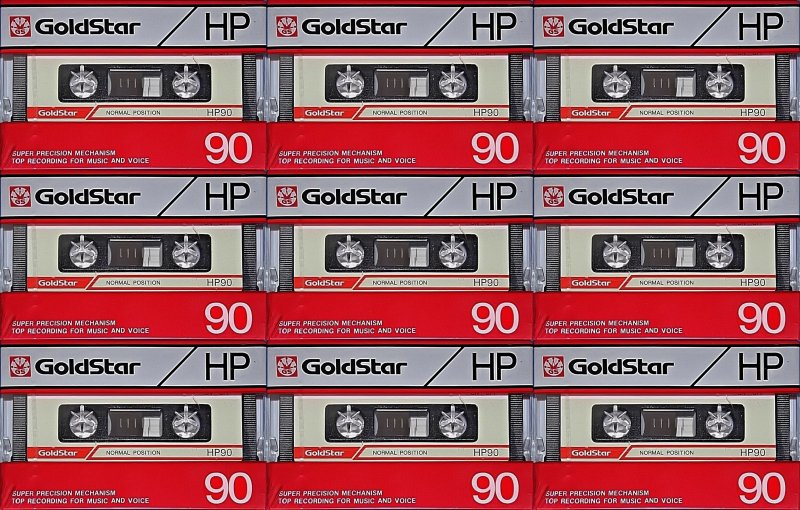 Compact Cassette: GoldStar / LG Goldstar - HP 90