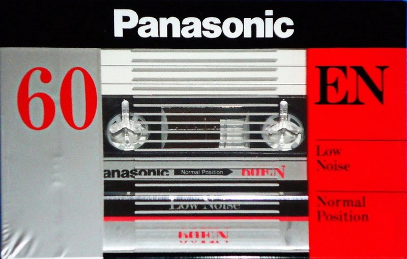 Compact Cassette Panasonic EN 60 "RT-60EN" Type I Normal 1982 Worldwide