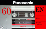 Compact Cassette Panasonic EN 60 "RT-60EN" Type I Normal 1982 Worldwide