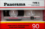 Compact Cassette Panorama 90 Type I Normal Worldwide