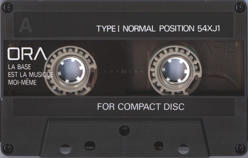 Compact Cassette Ora XJ 54 "C-54XJ1" Type I Normal 1992 Japan