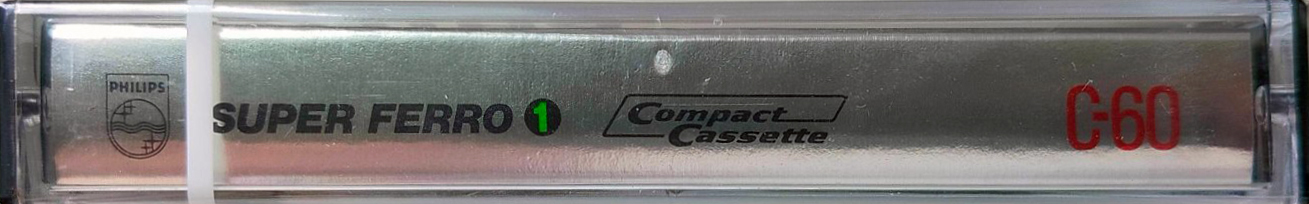 Compact Cassette Philips Super Ferro 60 Type I Normal 1979 Europe
