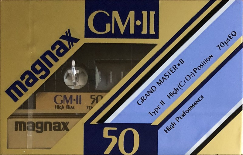 Compact Cassette:  Magnax - GM-II 50