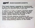 Compact Cassette Pyral Cleaning Cassette 1981 UK