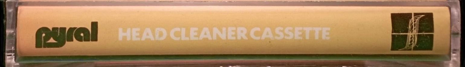 Compact Cassette Pyral Cleaning Cassette 1981 UK