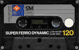 Compact Cassette AGFA Super Ferro Dynamic 120 Type I Normal 1977 Europe