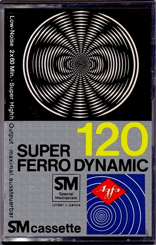 Compact Cassette: AGFA  - Super Ferro Dynamic 120