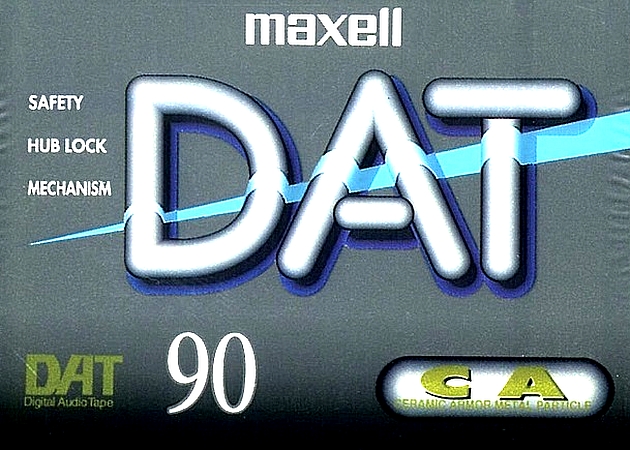 Digital Audio Tape Maxell 90 Type IV Metal 1993 Japan