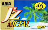 Compact Cassette AXIA J`z Metal 46 "JZMF 46" Type IV Metal 1996 Japan