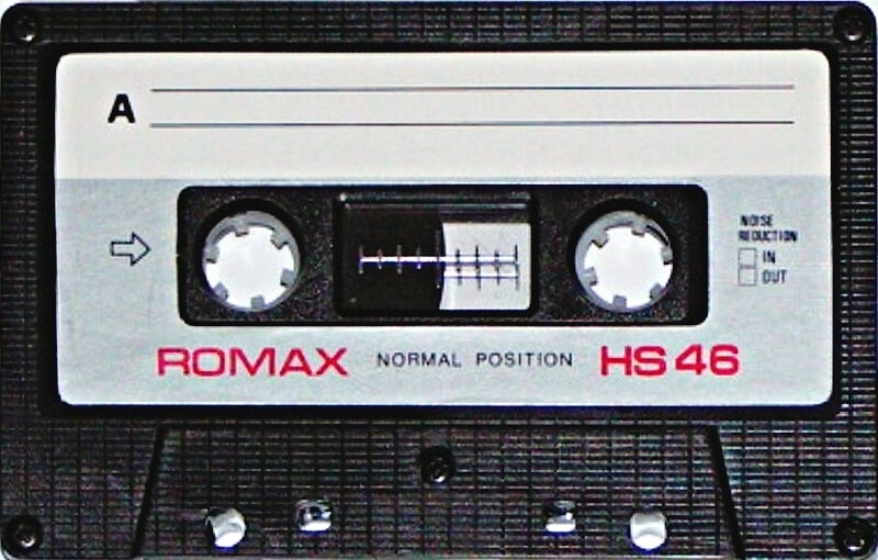 Compact Cassette Romax 46 "HS" Type I Normal Unknown Country