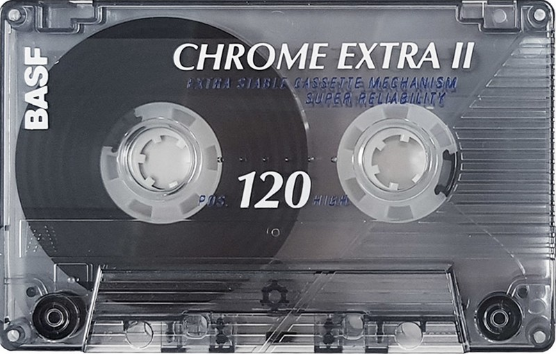 Compact Cassette BASF Chrome Extra II 120 Type II Chrome 1993 USA
