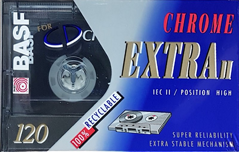 Compact Cassette: BASF  - Chrome Extra II 120