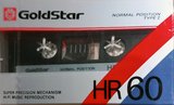 Compact Cassette Goldstar HR 60 Type I Normal 1987 USA