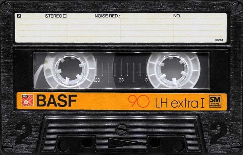 Compact Cassette BASF LH Extra I 90 "Large Window" Type I Normal 1984 Germany