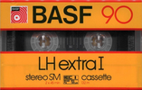Compact Cassette BASF LH Extra I 90 "Large Window" Type I Normal 1984 Germany