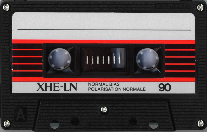 Compact Cassette:  Audio Magnetics - XHE-LN 90