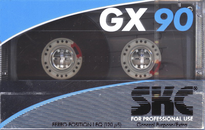 Compact Cassette SKC GX 90 Type I Normal 1987 Europe