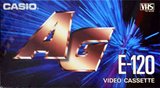 VHS, Video Home System Casio AG 120 Type I Normal 1988 Europe