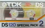 2 pack TDK DS 120 "DS-120X2" Type I Normal 1984 Japan