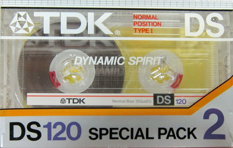 2 pack: TDK  - DS 120