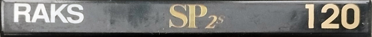 Compact Cassette RAKS SP s 120 "SP 2s" Type II Chrome 1996 Europe
