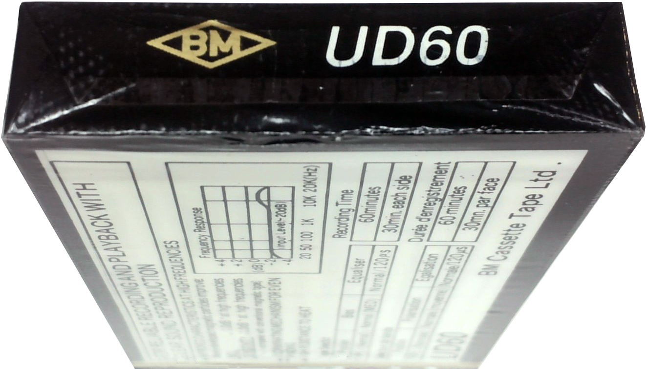 Compact Cassette BM UD 60 Type I Normal 1990 Unknown Country