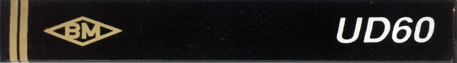 Compact Cassette BM UD 60 Type I Normal 1990 Unknown Country