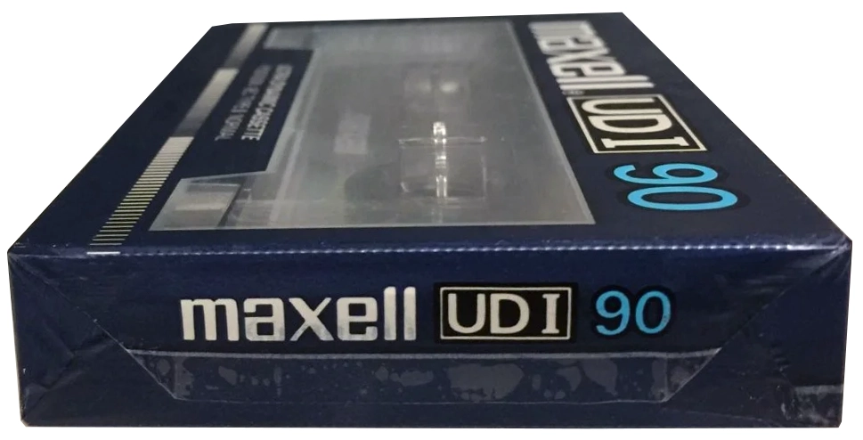 Compact Cassette Maxell UDI / UD1 90 Type I Normal 1987 Europe