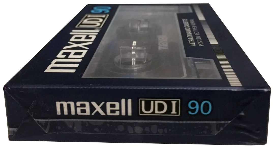 Compact Cassette Maxell UDI / UD1 90 Type I Normal 1987 Europe