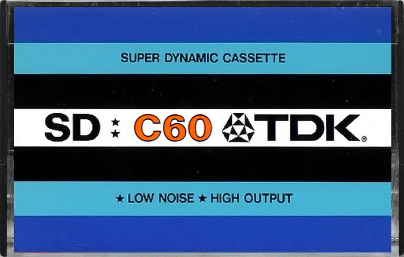 Compact Cassette TDK SD 60 Type I Normal 1973 Europe