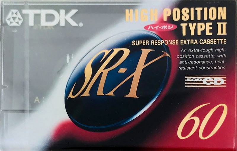 Compact Cassette: TDK  - SR-X 60