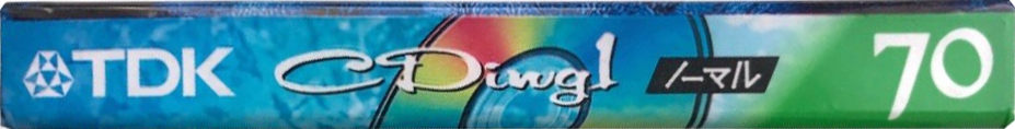 Compact Cassette TDK CDing 1 70 "CD1-70R" Type I Normal 1998 Japan