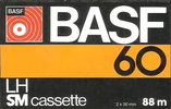 Compact Cassette BASF LH 60 Type I Normal 1977 Brazil