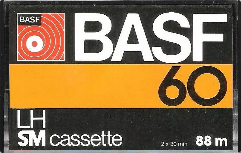 Compact Cassette BASF LH 60 Type I Normal 1977 Brazil