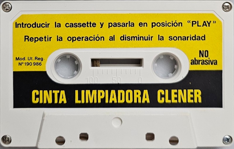Compact Cassette Vda Miguel Roca Cleaning Cassette Spain
