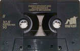 Compact Cassette Maxell XLII 90 Type II Chrome 2002 North America