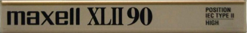 Compact Cassette: Maxell / Hitachi Maxell - XLII 90