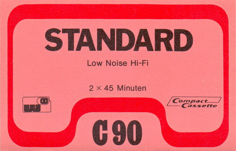 Compact Cassette Standard 90 Type I Normal Germany