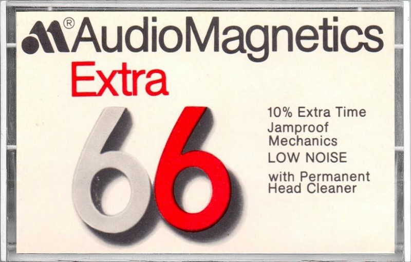 Compact Cassette:  Audio Magnetics - Extra 66