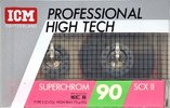 Compact Cassette ICM SCX II 90 Type II Chrome 1989 Europe