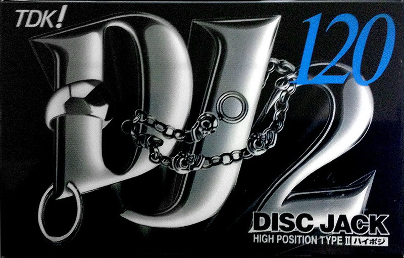 Compact Cassette TDK DJ2 Disc Jack 120 "DJ2-120S" Type II Chrome 1997 Japan