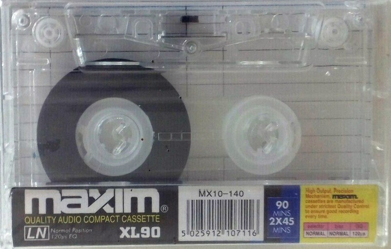 Compact Cassette: Unknown Maxim - XL 90